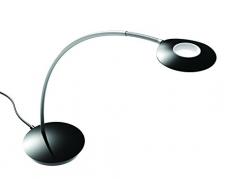 Alba Lampe de Bureau LED Design-LEDAERO N-Noir, Aluminium, Acier & ABS, 60 W
