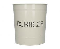 Creative Tops Stir It Up Bubbles Vintage Champagne Seau Ã Glace, 19Â x 19Â x 20Â cm (19,1Â x 19,1Â x 20,3Â cm)Â âÂ Blanc CassÃ©, Ãtain, Off/Blanc/Noir, 19Â x 19Â x 21Â cm