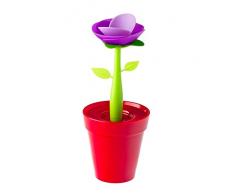 VIGAR Flower Power Stylo avec Pot de Fleurs Rouge