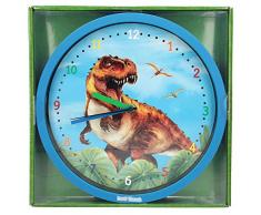 Depesche Horloge Murale Dino World, env. 26 cm