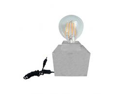 Lampe de table en béton avec douille culot E27 V-TAC VT-7160