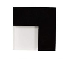 Zamel Ledix Applique murale LED en mÃ©tal Noir