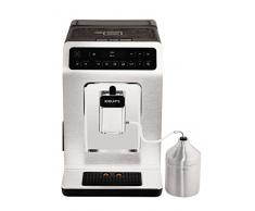 Krups Machine à café automatique Evidence One Touch de cappuccino, OLED Panneau avec écran tactile, 2.1 L, chrome