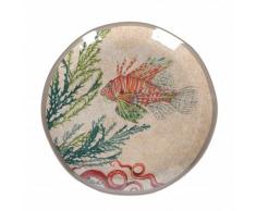 Sea Life by Rose & Tulipani Lot de 2 Assiettes à Salade en mélamine