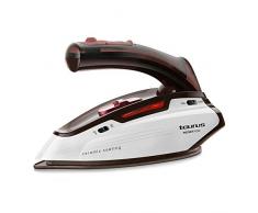 Taurus Pocket Iron Travel Iron, Fer à repasser de voyage, 918980, 1150 W, Mini Design, poids léger, bivoltage, 45 g/min, Brosse anti-odeurs, sac de transport