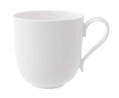 Villeroy & Boch New Cottage Basic Tasse à café, 350 ml, Hauteur: 9 cm, Porcelaine Premium, Blanc