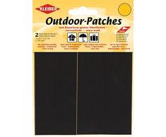 Kleiber Patchs Nylon Autocollants pour rÃ©parations, Noir