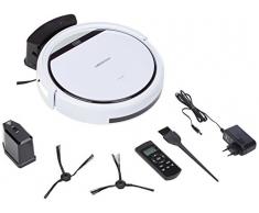 Medion MD 16192 Aspirateur robotisé sans sac Noir 0,3 l â Aspirateur robotisé (sans sac, Noir, Répulsif, 0,3 L, 65 dB, Full View Sensor)