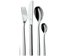 WMF 1177006043 Set de 24 Couverts de Service, Acier Inoxydable, Argent, 43 x 27 x 6 cm