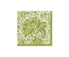 Caspari 15011C Plantation Lot de 20 serviettes de table en papier Vert