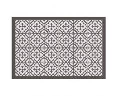 douceur dintérieur tapis rectangle 50x75 cm vinyle vittoria taupe