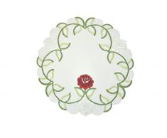 Bellanda Sets de Table, Polyester, weiß, 40 x 40 x 0.5 cm