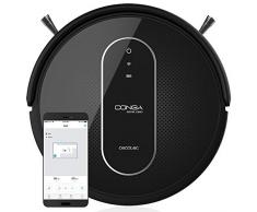 Cecotec Aspirateur Robot Série 1390. Cartograpgie et App, navigation intelligente iTech Gyro, 7 modes de nettoyage avec mur magnétique, 220-240/50Hz