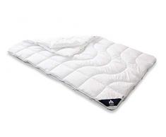 Badenia Bettcomfort Irisette Micro Thermo, Duvet, 4 saisons, Blanc, 135 x 200 cm
