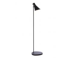 Luminaire Projet, lamapdaire métal, 25 W, noir, L L 25 x H 125 cm