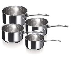 Bekaline 12066984 Chef Série de 4 Casseroles en acier Inoxydable 14/20 cm