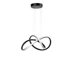 ONLI Suspension Dafne avec LED intégrée, noir