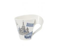 Villeroy & Boch Cities of the World Tasse Ã cafÃ© Moscou, 300 ml, Hauteur: 11 cm, Porcelaine Premium, Blanc/Multicolore