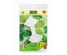 Nicholas Lodge Multi Leaf Veiner Moule en silicone pour dÃ©coration de gÃ¢teaux, travaux manuels, cupcakes, bonbons, cartes et argile, approuvÃ© alimentaire, fabriquÃ© au Royaume-Uni