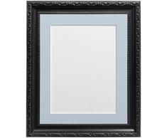 FRAMES BY POST Cadre Photo Style Shabby Chic, Plastique, Noir, 45 x 30 cm Image Size 14 x 8 inches