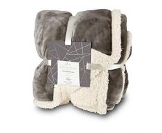 RÃ¶mer Wellness Plaid Polyester Gris 35 x 40 x 17 cm