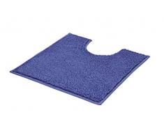 Kleine Wolke 4018791150 Kansas Tapis de Bain Contour WC Bleu 50 x 50 cm