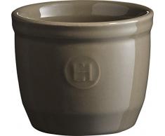 Emile Henry Eh951008 Le NÂ°8 Ramequin CÃ©ramique Gris Silex 8,5 X 8,5 X 7 cm