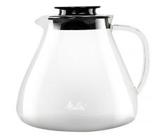 Melitta Verseuse en Verre, Pour la PrÃ©paration Manuelle de CafÃ©, Compatible avec Porte-filtre, PoignÃ©e anti-brÃ»lure, 1 L, Pour Over, Transparent