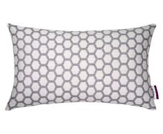 Tom Tailor 564103 T-Charming Housse de Coussin Polyester/Acrylique/Coton Gris/Blanc 50 x 30 x 1 cm