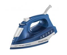 Russell Hobbs 24830-56 Fer à Repasser Vapeur Light and Easy, Défroissage Vertical Possible - Bleu