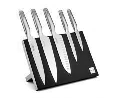 Sabatier Trompette 870100MBA114K Asean Bloc magnÃ©tique 5 couteaux de cuisine