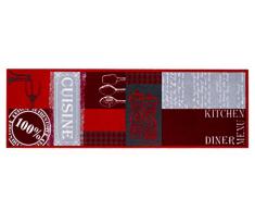HMT Paillasson Cuisine Authentique Multicolore 50 x 150 cm