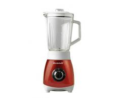 Brandt - Blender 0,8L Inox Rouge