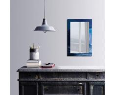 Bonamaison Décoration Murale Impression sur Miroir Encadré sur Toile, Dimensions: 40 x 60 Cm - Conçu et fabriqué en Turquie