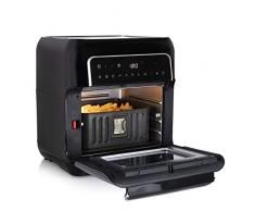 Tristar FR-6998 Mini friteuse à air chaud numérique avec 10 programmes, 2 grilles et grand panier pour frites 10 l Puissance 1500 W