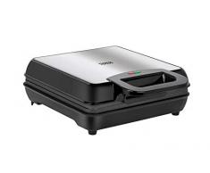 Teesa TSA3224 4 Gaufrier belge Noir
