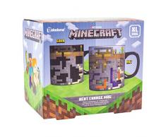 Paladone PP6585MCF Minecraft Coffee Mug XL Ã changement de chaleur 550 ml en cÃ©ramique