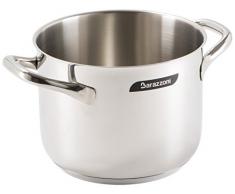 Barazzoni Chef Line - Fabriqué en Italie Casserole cm 20 Argent
