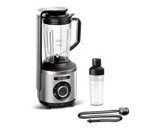 Bosch VitaMaxx MMBV621M â Blender sous vide â Grande prÃ©servation des vitamines â Boite de conservation avec valve sous-vide â CapacitÃ© de 1,5 L â Puissance de 1000 W â Couleur : Argent/Noir