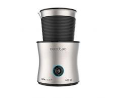 Cecotec Mousseur Ã lait Power Moca Spume 5000. 400ml, Carafe qui convient au lave-vaisselle, tout Type de Lait, Fonction Mousser Ã Froid, Ã Chaud, RÃ©chauffer et Chocolat, Base 360ÂºC, 650W.