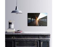 Bonamaison DÃ©coration Murale Impression sur Toile, Dimensions: 60 x 40 Cm - ConÃ§u et fabriquÃ© en Turquie