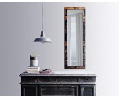 Bonamaison Décoration Murale Impression sur Miroir Encadré sur Toile, Dimensions: 40 x 120 Cm - Conçu et fabriqué en Turquie