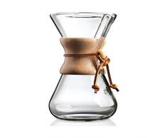 Chemex Cafetiere 6 Tasses PoignÃ©e Bois