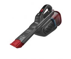 BLACK+DECKER BHHV315B-QW Aspirateur à main sans fil - 20 Airwatts - 12 V - 1,5 Ah - Capacité du bol : 700 ml - Base de charge - Prolongateur intégré