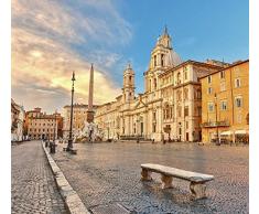 Papier Peint poster panoramique ROME 4 x 2,70 m | Déco et photo murale XXL Qualité HD Scenolia