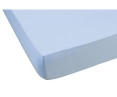 Nuit de France 329987 Drap Housse 57 Fils Bonnet 22C Coton Ciel 190 x 80 x 0,5 cm