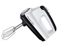 Russell Hobbs 24671-56 Batteur Electrique Horizon, 2 Fouets Hélice, 2 Crochets Pétrin, 5 Vitesses, Puissant