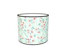 Abat-jours 7111301106940 ImprimÃ© Elise Lampadaire, Tissus/PVC, Multicolore