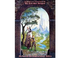 1art1 Le Seigneur des Anneaux Poster - La Vue sur Isengard par Irvine Peacock (91 x 61 cm)