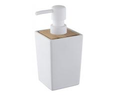 Joli mer Debout Collection Design Pure Distributeur de Savon, Blanc, 7,5Â x 8,5Â x 16Â cm